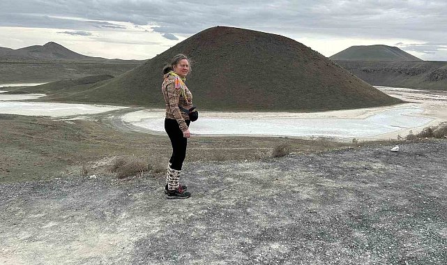 Faroe Adaları'ndan Meke Gölü'nü görmeye geldi