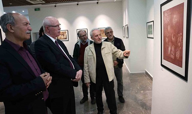 Fatih Mika'nın "Benim Adım Gravür" sergisi sanatseverlerle buluştu