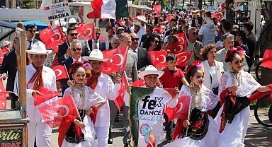 Fethiye'de 23 Nisan Kortej ve Şöleni büyük ilgi gördü