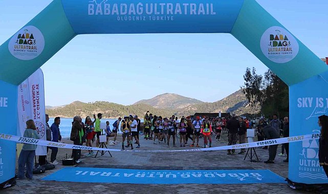 Fethiye'de 3. Babadağ Ultra Maratonu başladı