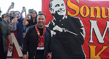Galatasaray kafilesi Konya'ya geldi