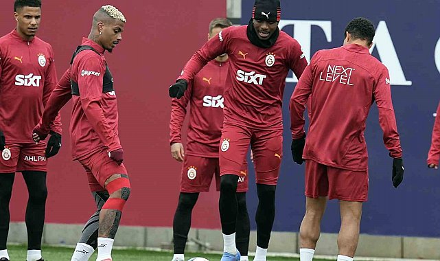 Galatasaray, Samsunspor maçı hazırlıklarına devam etti