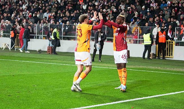 Galatasaray, Samsunspor'a karşı galibiyet serisini 8'e çıkardı