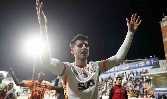 Galatasaray'da galibiyet 3'lüsü Alvaro Morata'dan