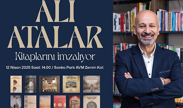 Gazeteci ve yazar Ali Atalar okurlarıyla buluşuyor