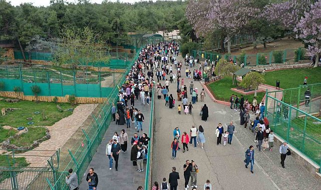 Gaziantep Doğal Yaşam Parkı'nı yılbaşından bu yana 2 buçuk milyon kişi gezdi