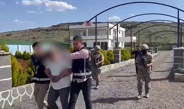 Gaziantep'te kesinleşmiş 39 yıl cezası olan şahıs bağ evinde yakalandı