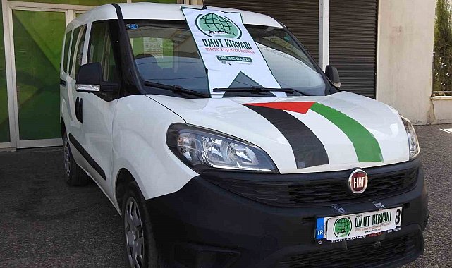 Gaziantepli vatandaş, 600 bin liralık aracını Gazze'ye bağışladı