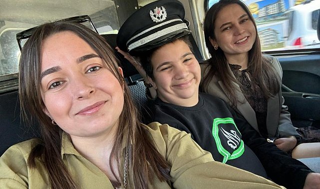 Gazipaşa'da özel öğrencilerden Emniyet Müdürlüğü'ne ziyaret