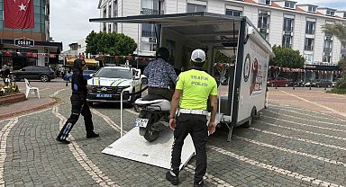 Gazipaşa'da trafik güvenliği eğitimleri