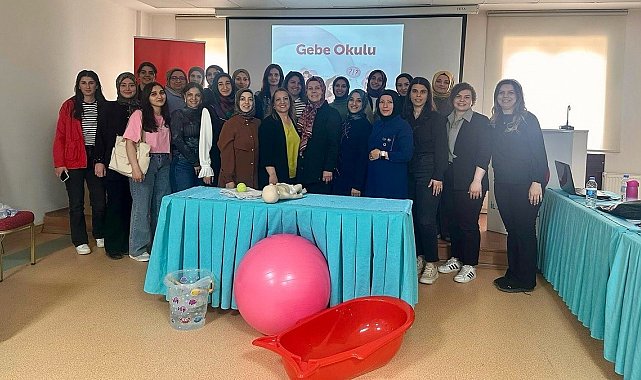 Gebe okullarında görevli sağlık çalışanlarına "Doğuma Hazırlık Eğitimi" düzenlendi