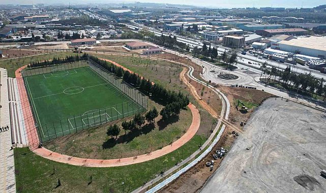 Gebze Millet Bahçesi'nde çalışmalar sürüyor