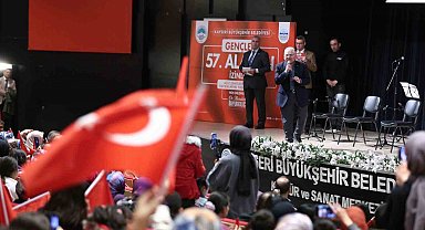 Gençler 57'nci Alay'ın izinde büyük ilgi gördü