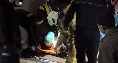 Gider borusunu tamir ederken göçük altında kaldı