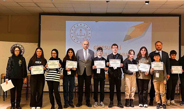 Giresun'un en bilgili Ortaokulu belli oldu