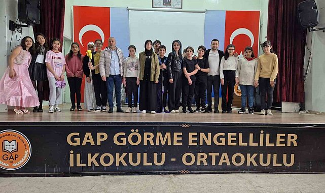 GKV'li öğrencilerden anlamlı oyun