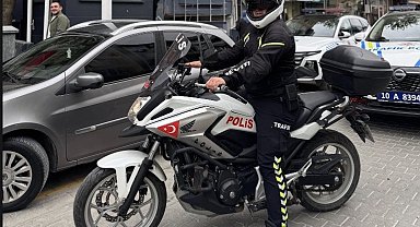 Gönen'de motorize polis ekipleri göreve başladı
