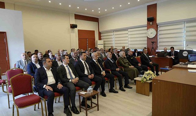 Gümüşhane'de yılın ikinci İl Koordinasyon Kurulu Toplantısı yapıldı