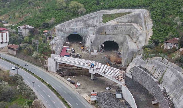 Güney Çevre Yolu Projesi'nde inşaat çalışmaları sürüyor