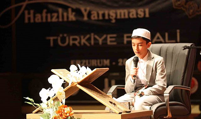 Hafızlık yarışması Türkiye finali Erzurum'da yapıldı