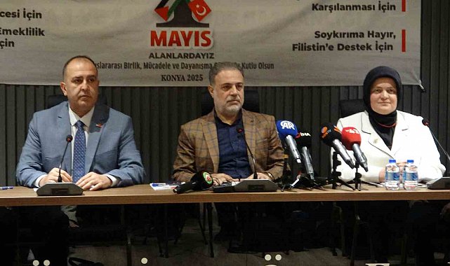 HAK-İŞ 1 Mayıs Haftası çerçevesinde Konya'da toplantı düzenledi