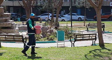 Haliliye Belediyesi mevsimsel çalışmalarla yeşile hayat veriyor