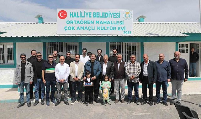 Haliliye'de çok amaçlı kültür evi hizmete açıldı