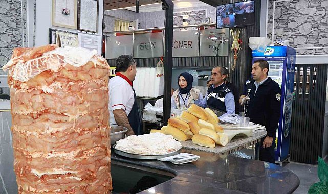 Haliliye'de dönercilere denetim