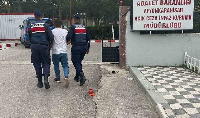 Hapis cezasıyla aranan şahsı jandarma yakaladı