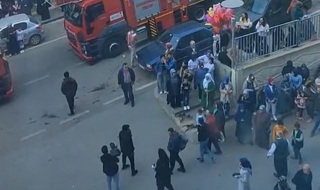 Hastanedeki yangın kısa süreli paniğe neden oldu