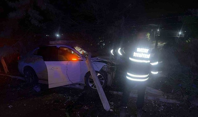 Hatay'da trafik kazası: 2 yaralı