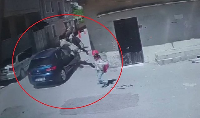 Hatay'daki feci kazada ölümden kıl payı kurtulan küçük kızın o anları kamerada