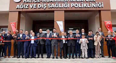 Hatice Muammer Kocatürk Ağız ve Diş Sağlığı Polikliniği hizmete açıldı
