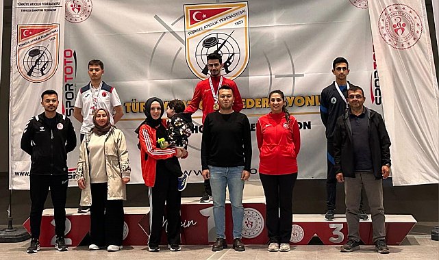 Havalı Silahlar Türkiye Şampiyonasında Erzincan başarısı
