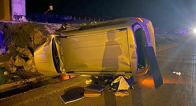 Haymana'da başıboş eşekler kazaya sebep oldu: 4 yaralı