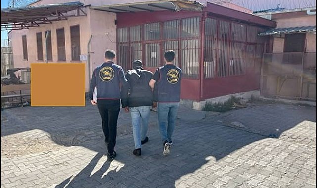 Hayvan hırsızlığından aranan şahıs çobanlık yaparken yakalandı