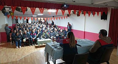 Hekimhan'da don hasarı sonrası ilk bilgilendirme toplantısı yapıldı