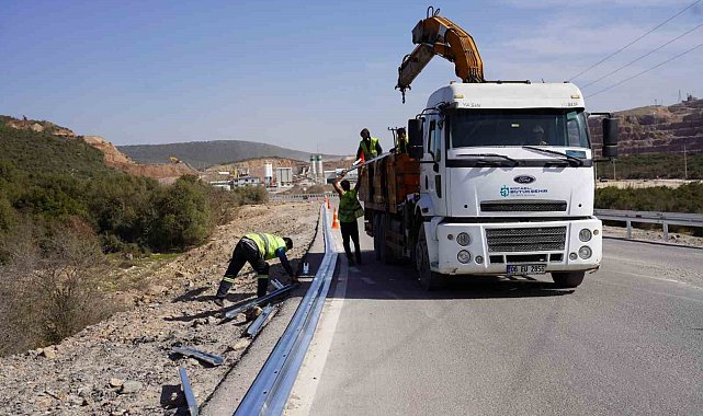 Hereke-Çerkeşli yoluna 3 kilometrelik otokorkuluk