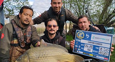 IBCC International Balaton Carp Cup yarışmasında Türk takımı sektör üçüncüsü oldu