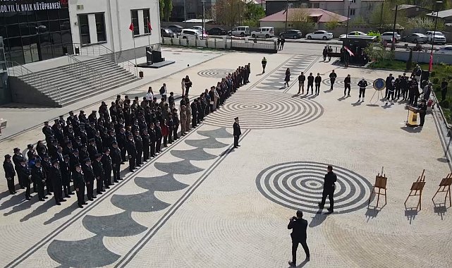 Iğdır'da Türk Polis Teşkilatı'nın 180'inci yılı kortejle kutlandı