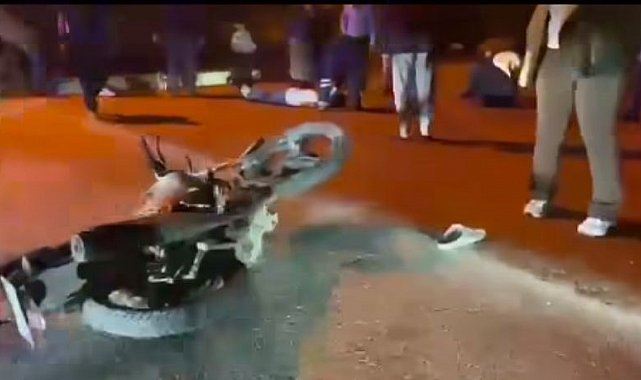 İki motosikletin çarpıştığı kazada 4 kişi yaralandı