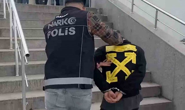 İskenderun'da uyuşturucu taciri tutuklandı