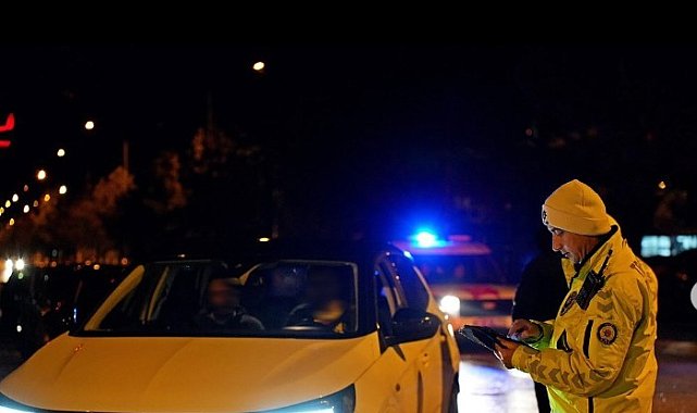 Isparta'da asayiş ve trafik denetimi: 21 sürücüye ceza