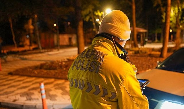 Isparta'da trafik ve asayiş uygulamasında 14 sürücüye ceza kesildi