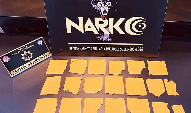 Isparta'da uyuşturucu operasyonu: 2 tutuklama