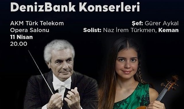 İstanbul Devlet Senfoni Orkestrası Denizbank Konserleri'nde Wolfgang Amadeus Mozart gecesi