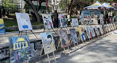 İstanbul fethinin merkezinde Gazze çadırı