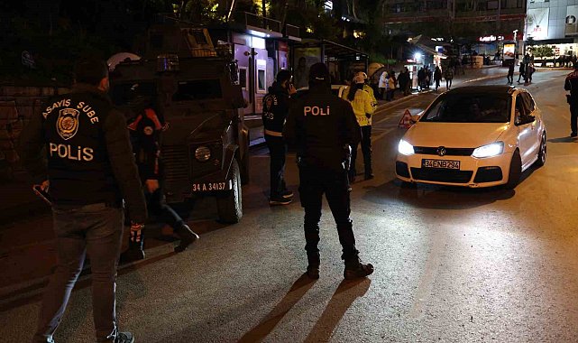 İstanbul genelinde huzur uygulaması yapıldı