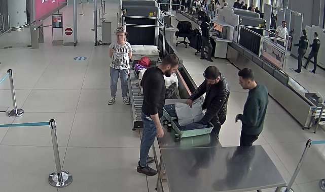 İstanbul Havalimanı'nda kaçakçılara suçüstü