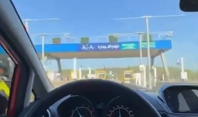 İstanbul'da tehlike saçan "HGS Akımı": Gişelere 110 kilometre hızla böyle girdi